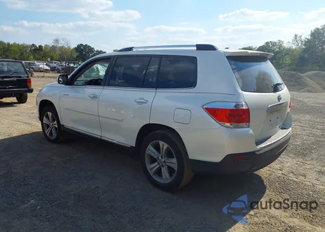 2013 Toyota Highlander Limited V6 из США, поврежденный, VIN 5TDYK3EH9DS092564